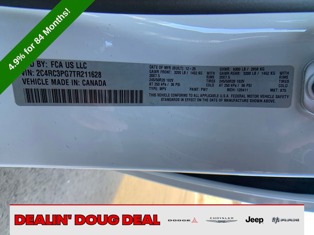 New 2026 Chrysler Pacifica Pinnacle image 30