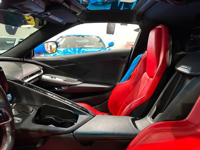 Used 2021 Chevrolet Corvette Stingray Coupe w/ Engine Appearance Package RWD image 14