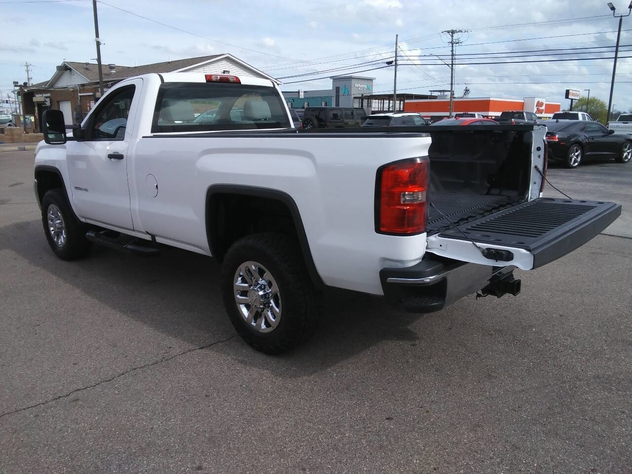 Used 2016 GMC Sierra 3500 4x4 Regular Cab w/ Snow Plow Prep Package image 12
