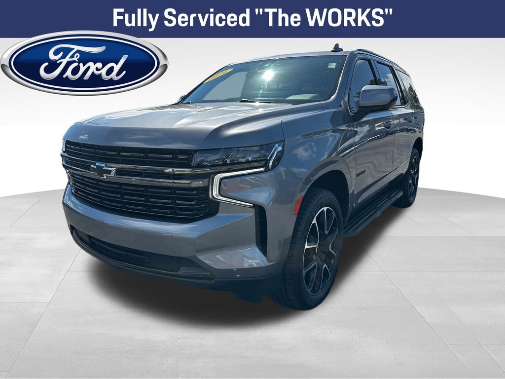 Used 2021 Chevrolet Tahoe RST w/ Rear Media and Nav Package