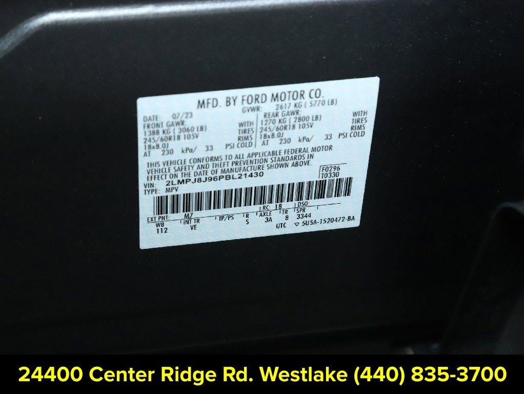 Certified 2023 Lincoln Nautilus AWD w/ Premium Package image 20