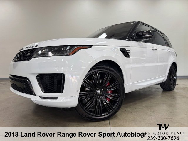 Used 2018 Land Rover Range Rover Sport Autobiography image 2