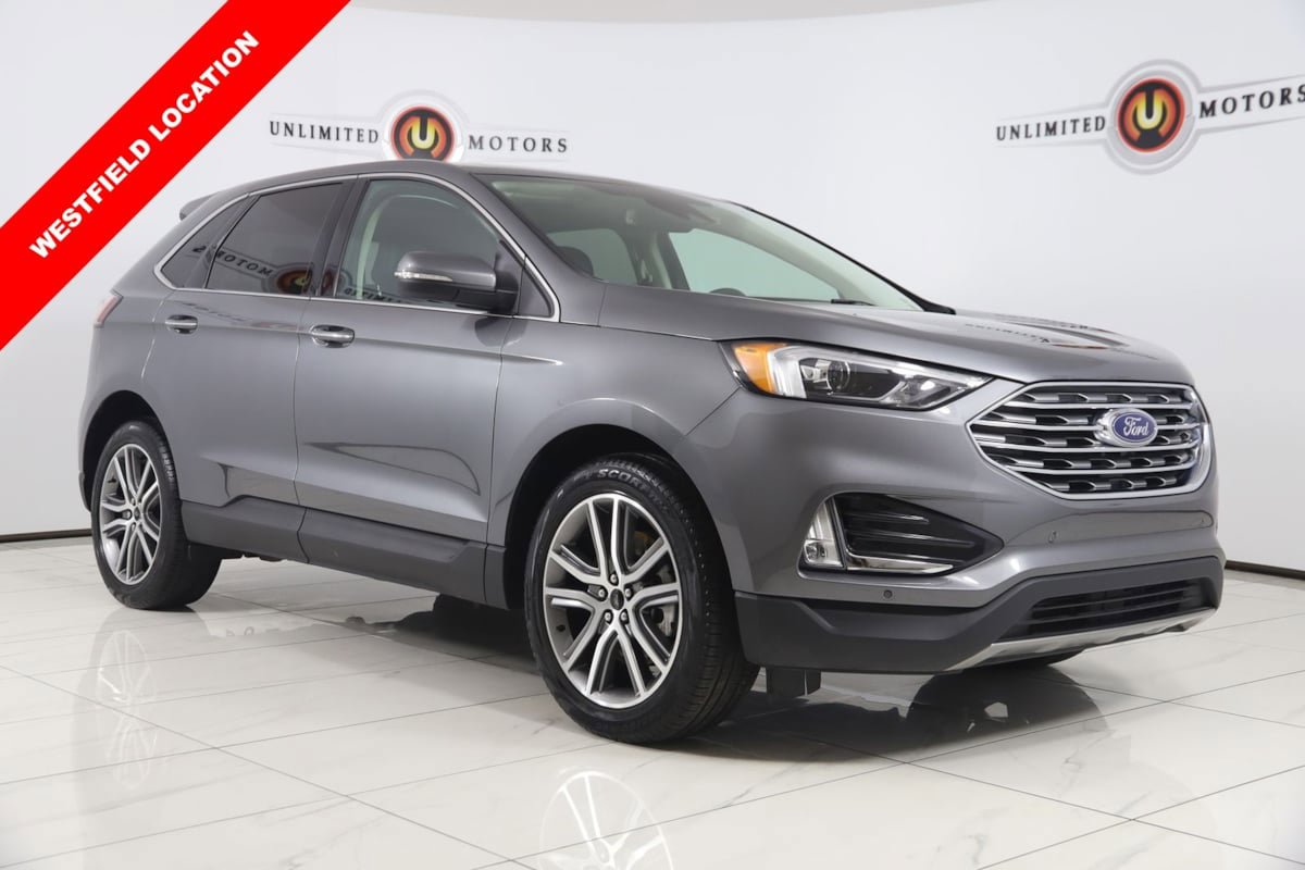 Used 2023 Ford Edge Titanium w/ Class II Trailer Tow Package AWD/4WD video 1