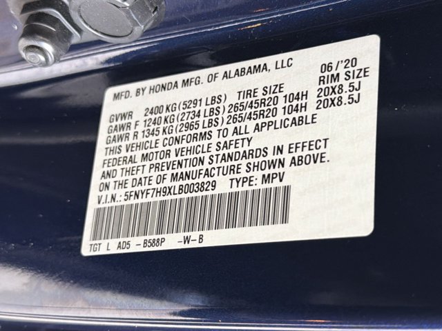 Used 2020 Honda Passport Touring image 29