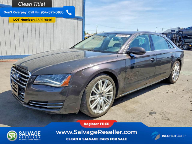 Used 2014 Audi A8 L TDI w/ Premium Package