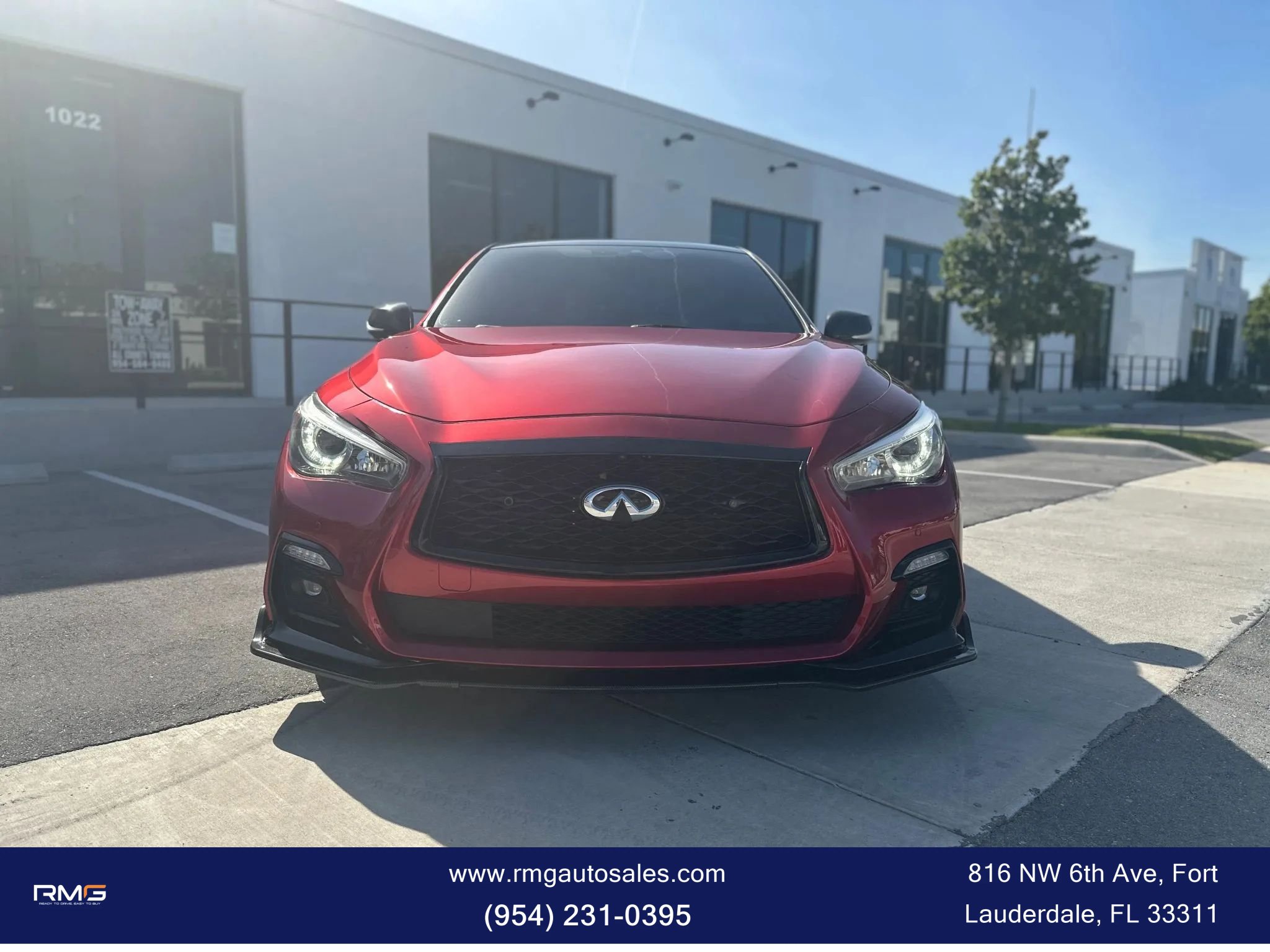 Used 2019 INFINITI Q50 Red Sport 400 w/ Proactive Package AWD/4WD image 10
