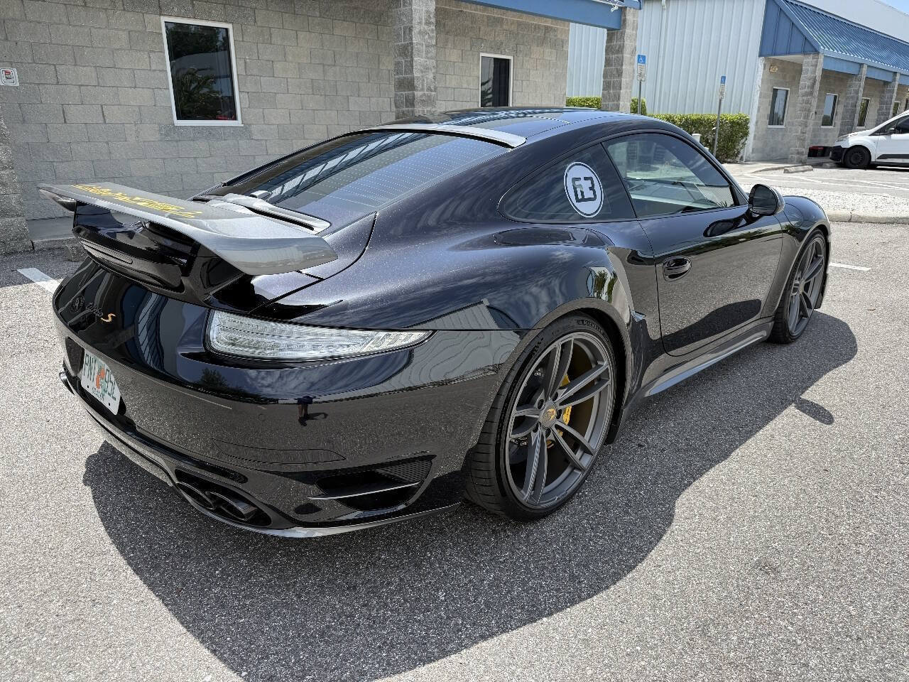 Used 2015 Porsche 911 Turbo S w/ High-end Infotainment Package AWD/4WD image 9