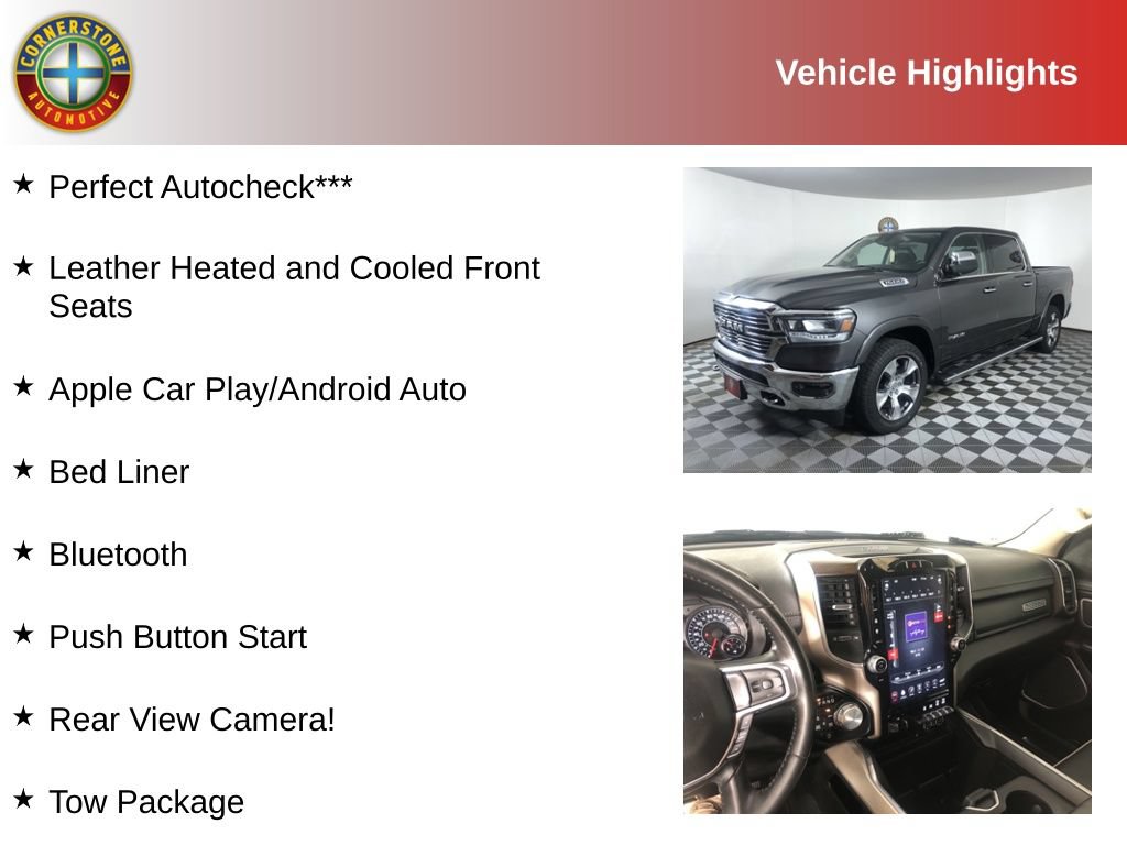 Used 2021 RAM 1500 Laramie AWD/4WD image 2