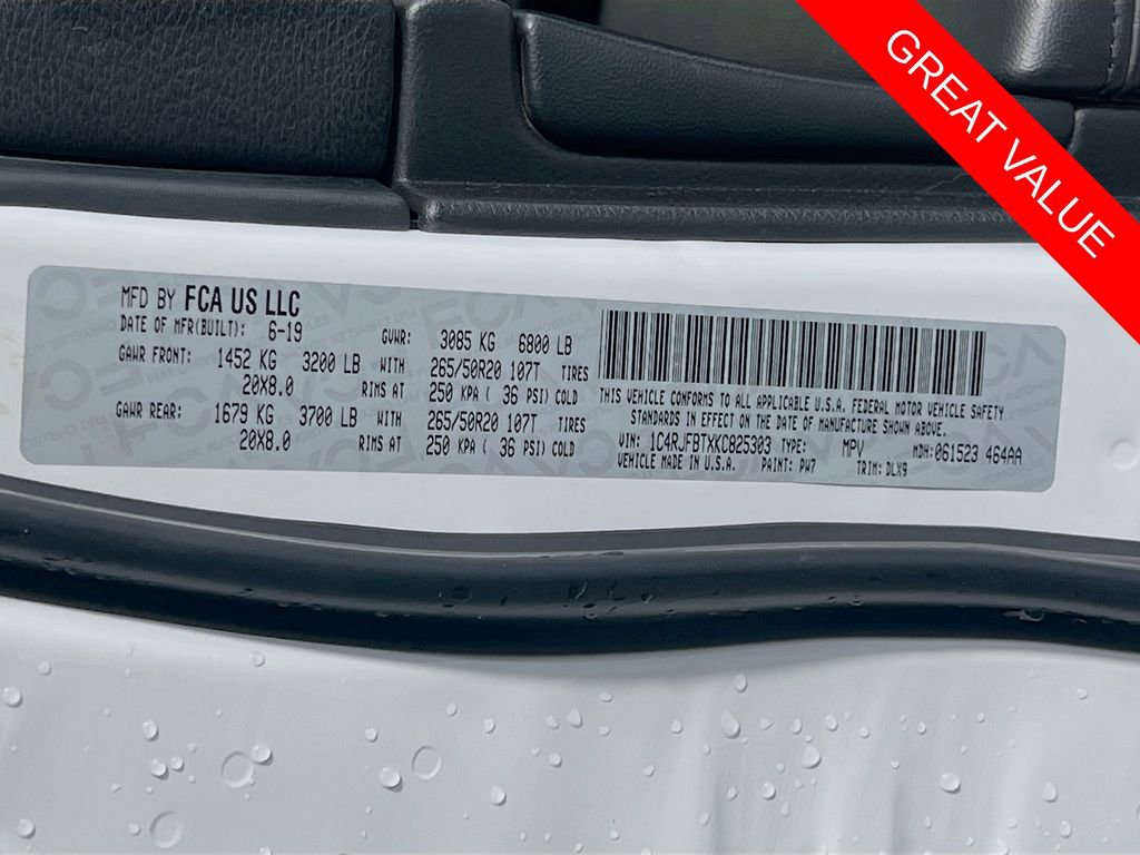 Used 2019 Jeep Grand Cherokee Limited w/ Luxury Group II image 12