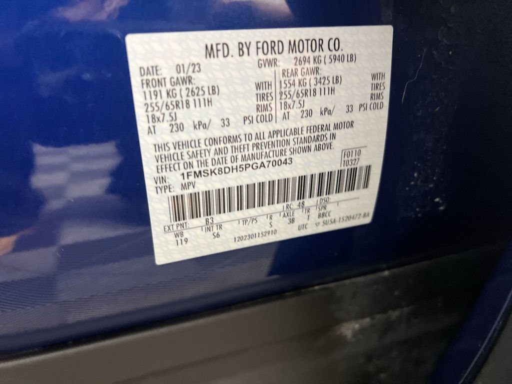 Used 2023 Ford Explorer XLT w/ Equipment Group 202A image 34