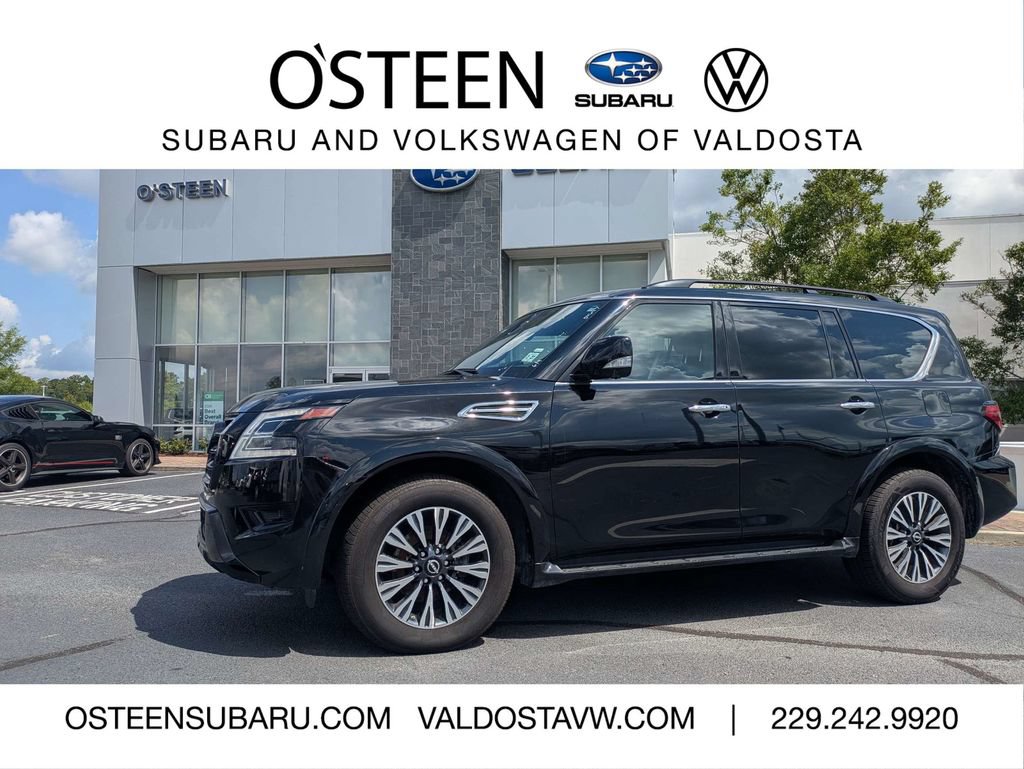 Used 2023 Nissan Armada SL w/ Midnight Edition Package AWD/4WD video 1