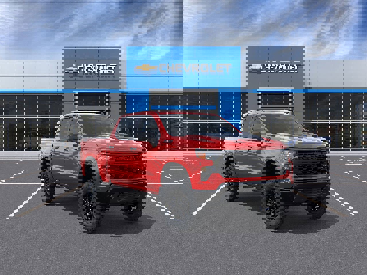 New 2026 Chevrolet Silverado 1500 Custom Trail Boss w/ Dark Appearance Package image 61