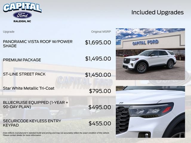 New 2027 Ford Explorer ST-Line w/ Premium Package AWD/4WD image 5