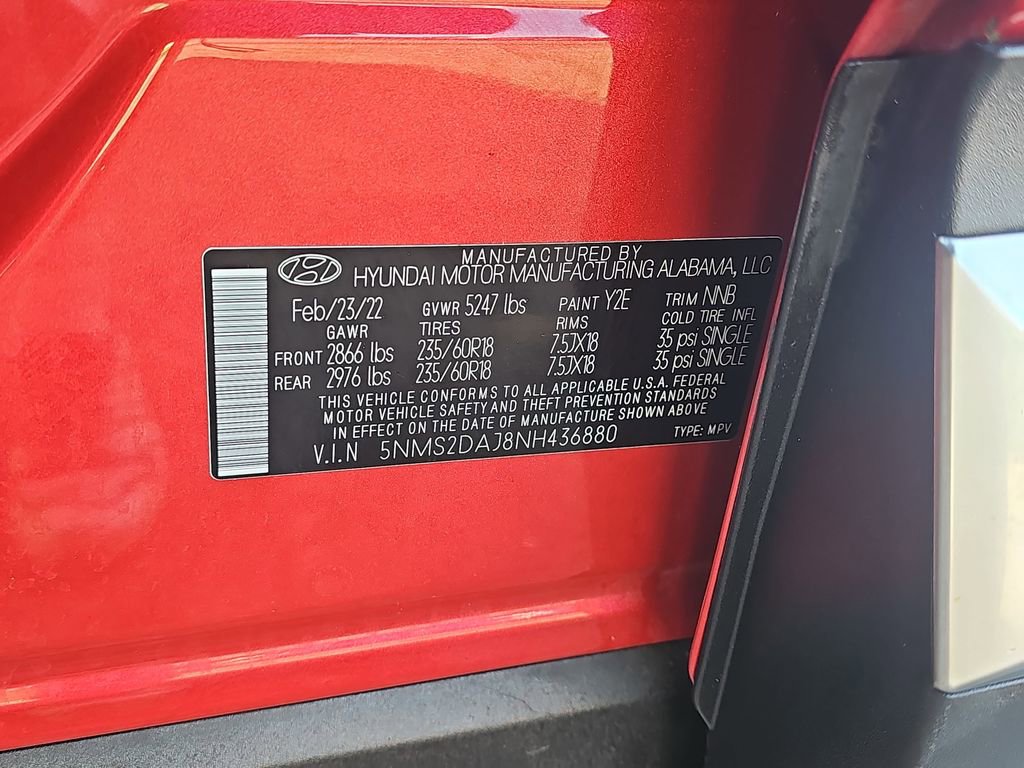 Used 2022 Hyundai Santa Fe SEL AWD/4WD image 40