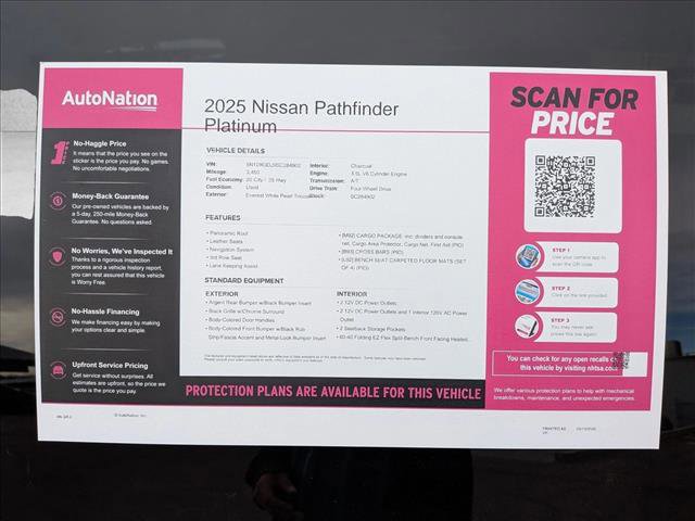 Used 2025 Nissan Pathfinder Platinum w/ Cargo Package image 25