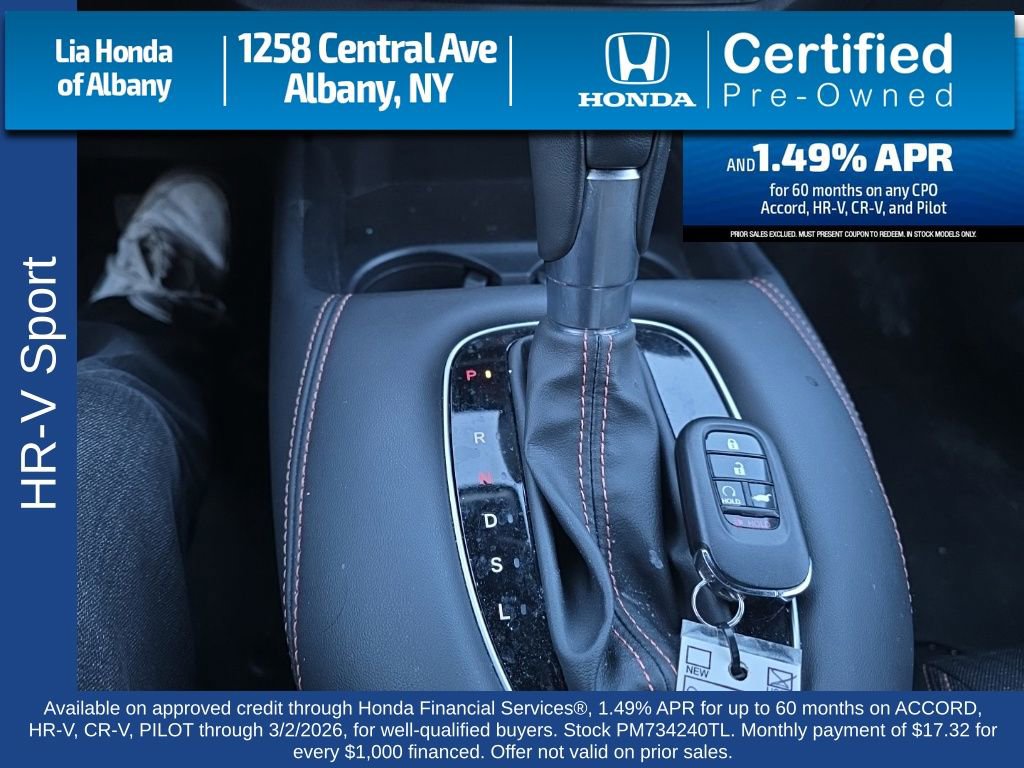 Certified 2023 Honda HR-V Sport image 18
