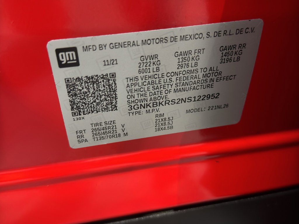 Used 2022 Chevrolet Blazer RS w/ Enhanced Convenience Package image 40