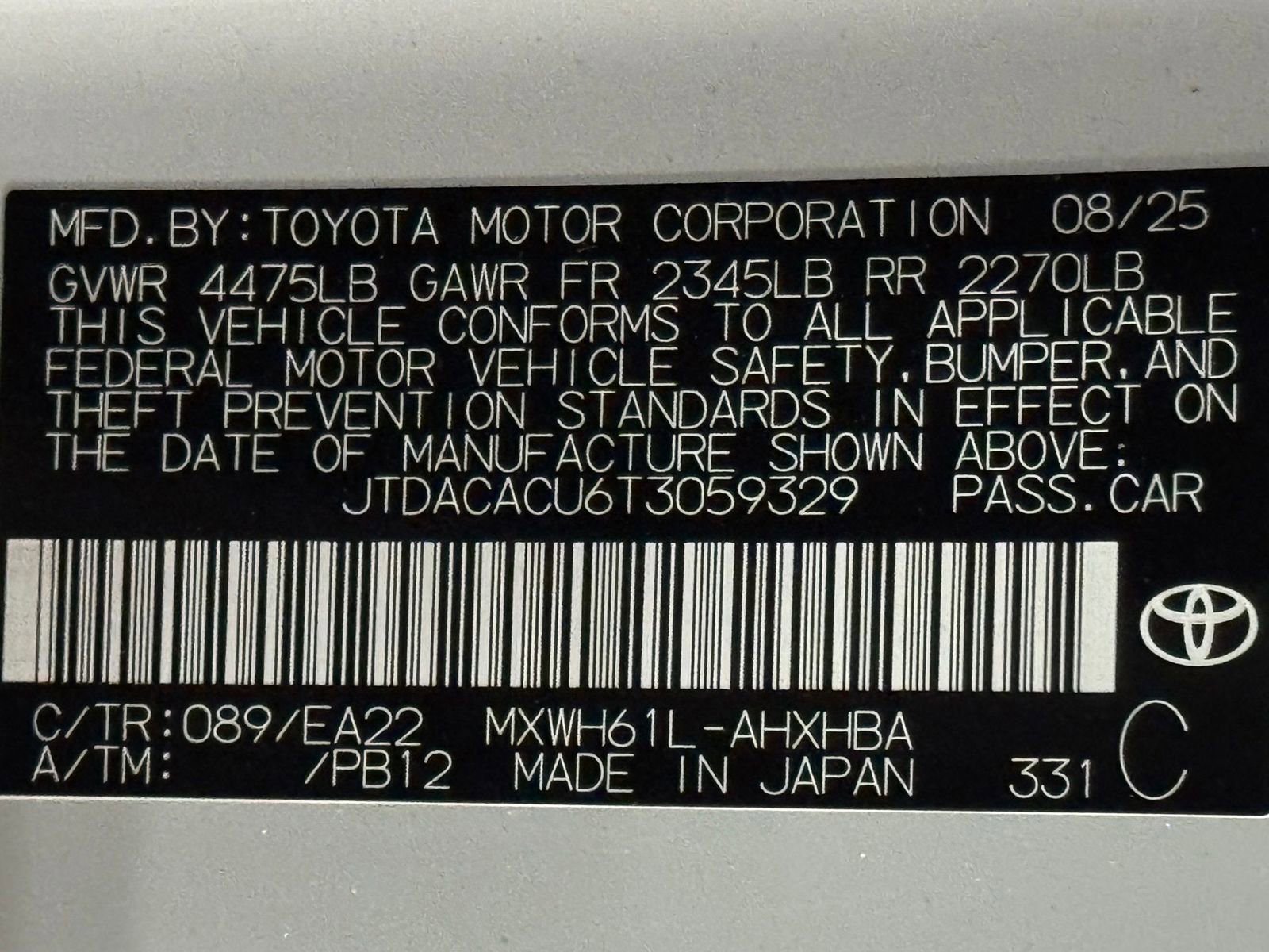 New 2026 Toyota Prius Plug-In Hybrid w/ Limited Premium Package image 19