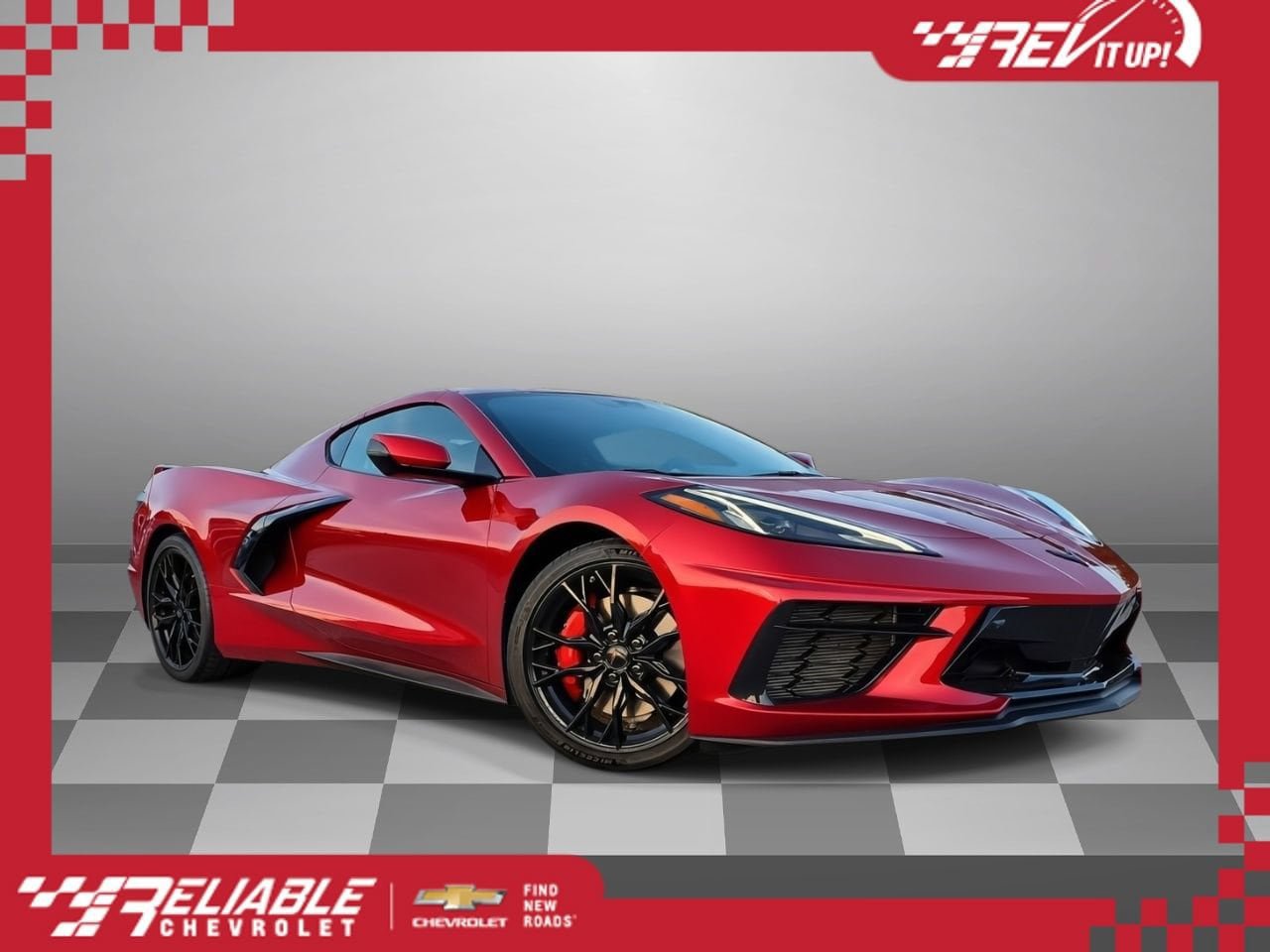 Certified 2024 Chevrolet Corvette Stingray Premium Cpe w/ Z51 Performance Package RWD image 1