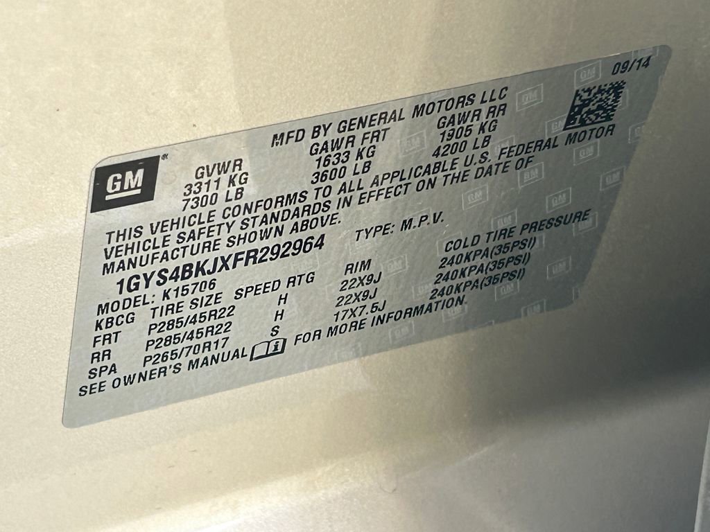 Used 2015 Cadillac Escalade Luxury AWD/4WD image 36