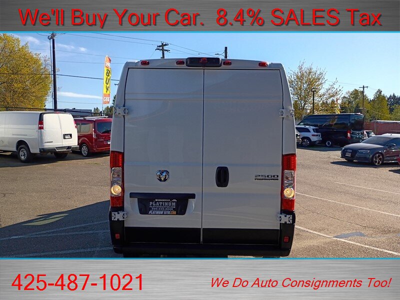 Used 2025 RAM ProMaster 2500 w/ Convenience Group FWD image 8