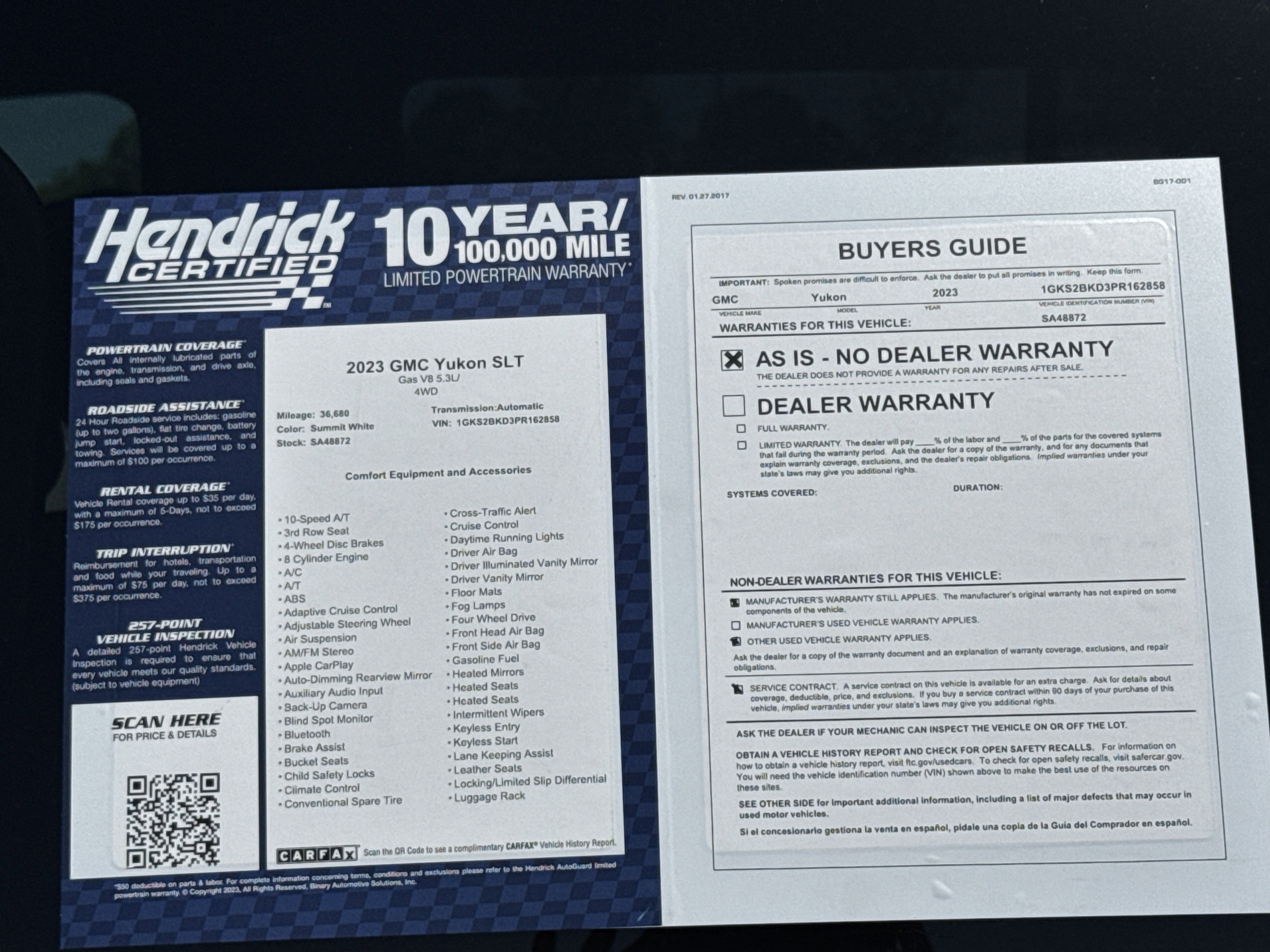 Used 2023 GMC Yukon SLT image 40