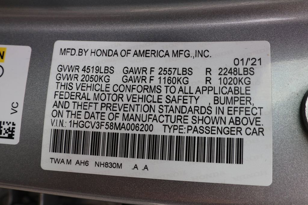 Used 2021 Honda Accord EX-L image 43