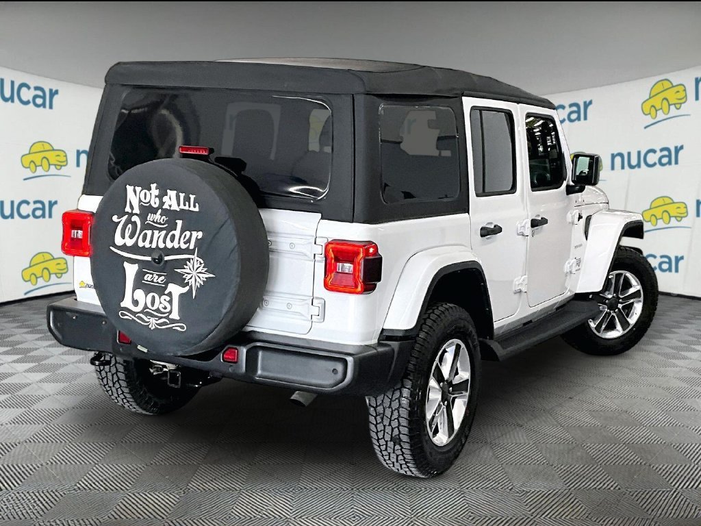 Used 2023 Jeep Wrangler Unlimited Sahara w/ LED Lighting Group AWD/4WD image 6