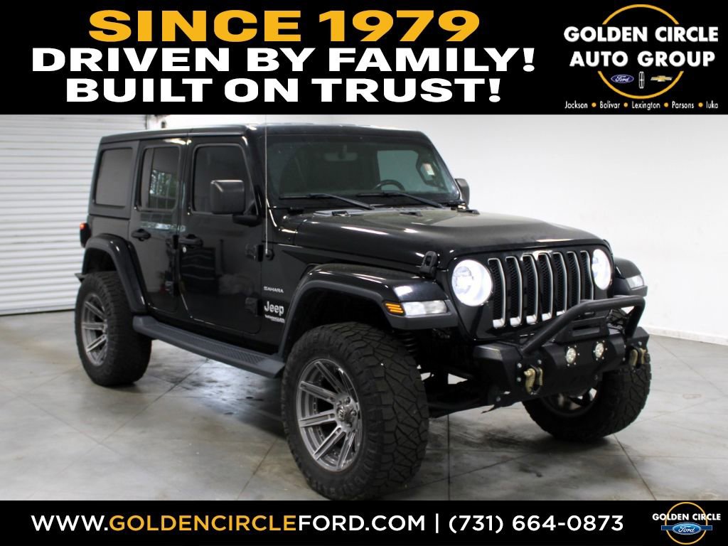 Used 2020 Jeep Wrangler Unlimited Sahara w/ Dual Top Group image 1