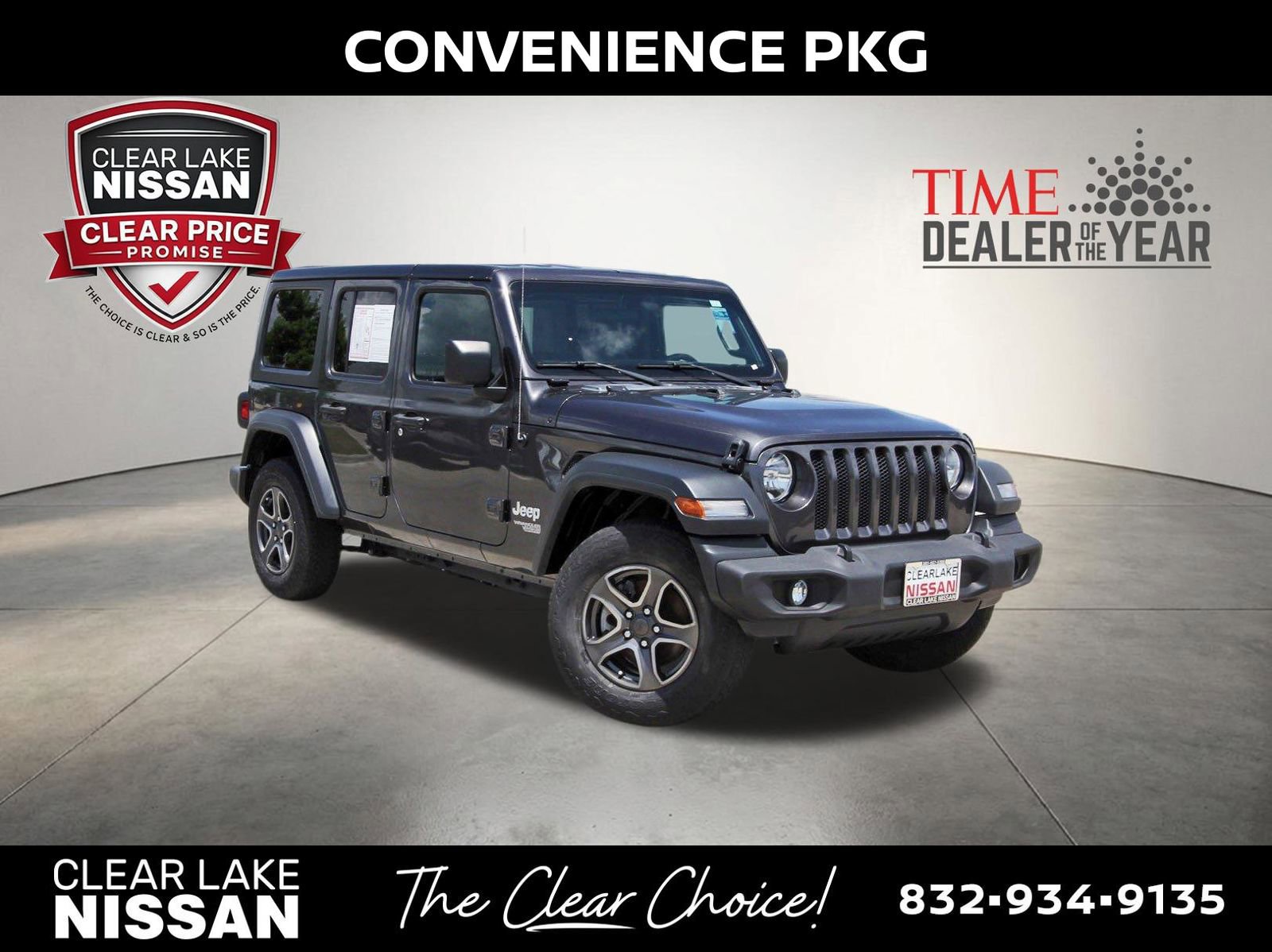 Used 2019 Jeep Wrangler Unlimited Sport S
