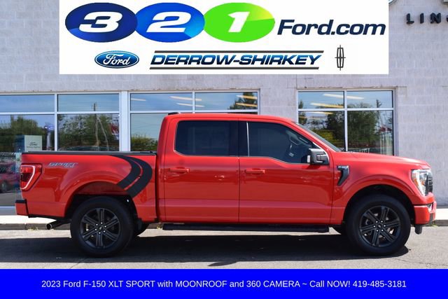Used 2023 Ford F150 XLT w/ Equipment Group 302A High AWD/4WD image 3