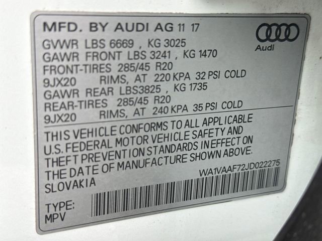 Used 2018 Audi Q7 3.0T Prestige image 15