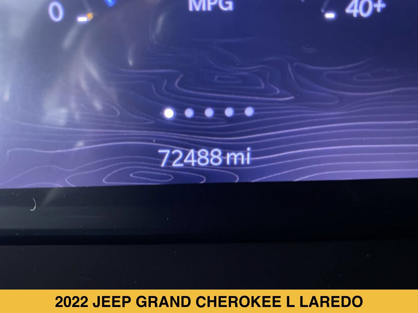 Used 2022 Jeep Grand Cherokee L Laredo w/ Luxury Tech Group I AWD/4WD image 4