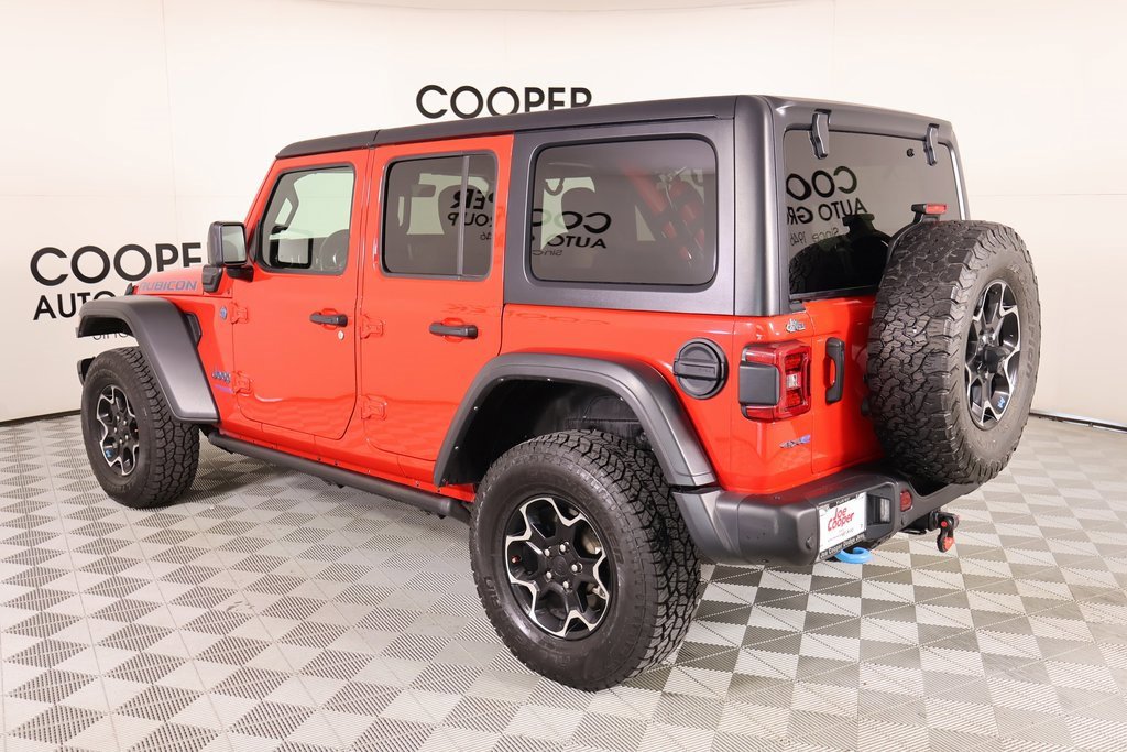 Used 2021 Jeep Wrangler Unlimited Rubicon 4xe w/ Steel Bumper Group image 23