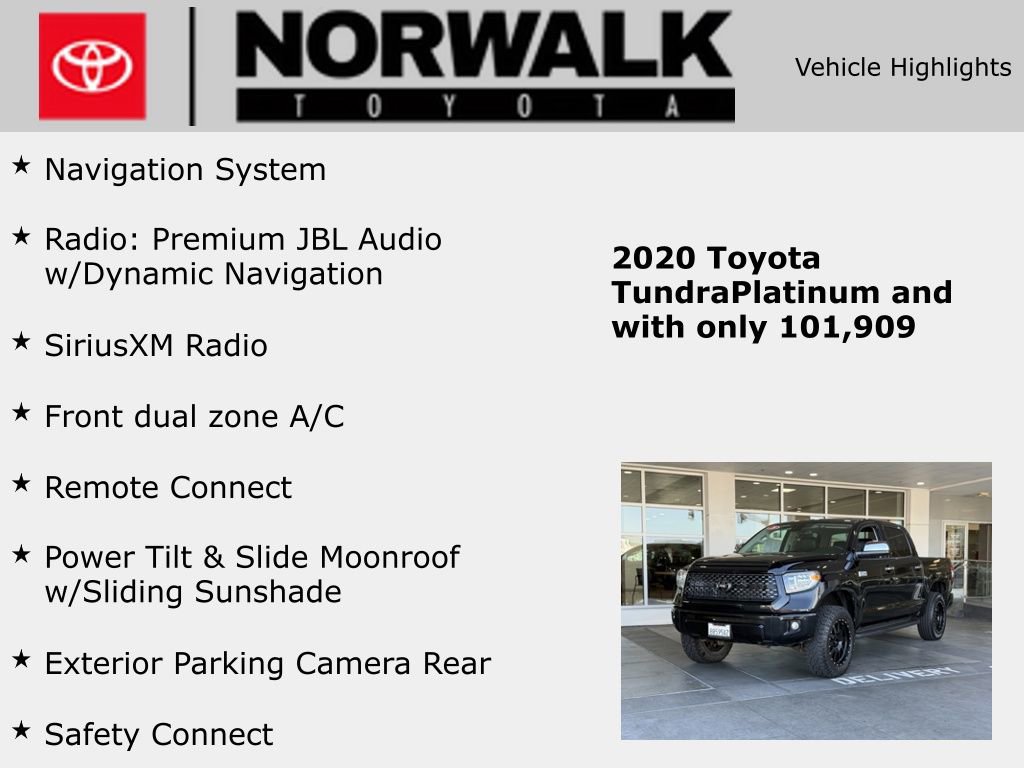 Used 2020 Toyota Tundra Platinum AWD/4WD image 10