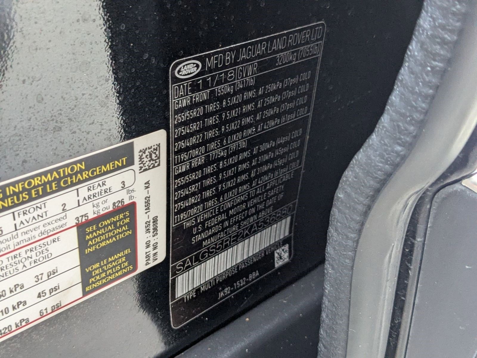 Used 2019 Land Rover Range Rover Long Wheelbase Supercharged image 28