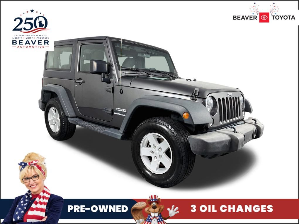 Used 2017 Jeep Wrangler Sport w/ Quick Order Package 24S AWD/4WD image 1