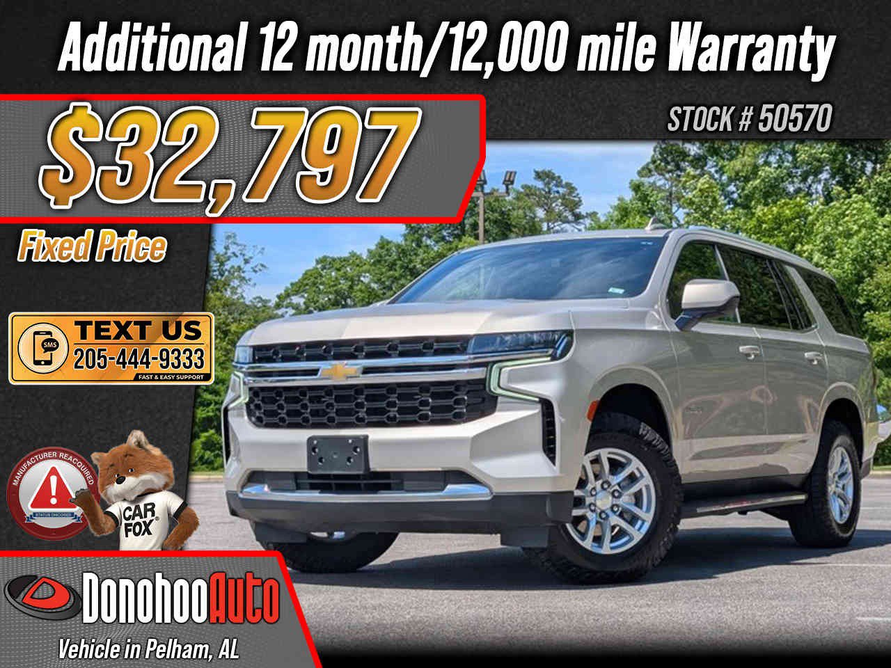 Used 2021 Chevrolet Tahoe LS AWD/4WD image 1