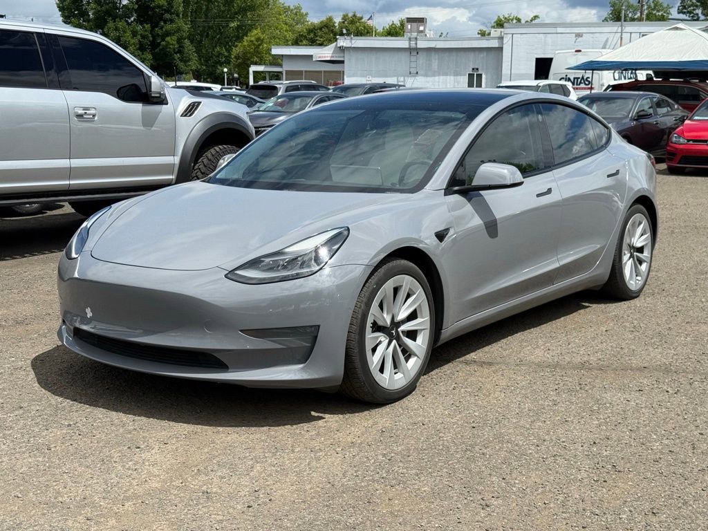 Used 2021 Tesla Model 3 Long Range AWD/4WD image 2