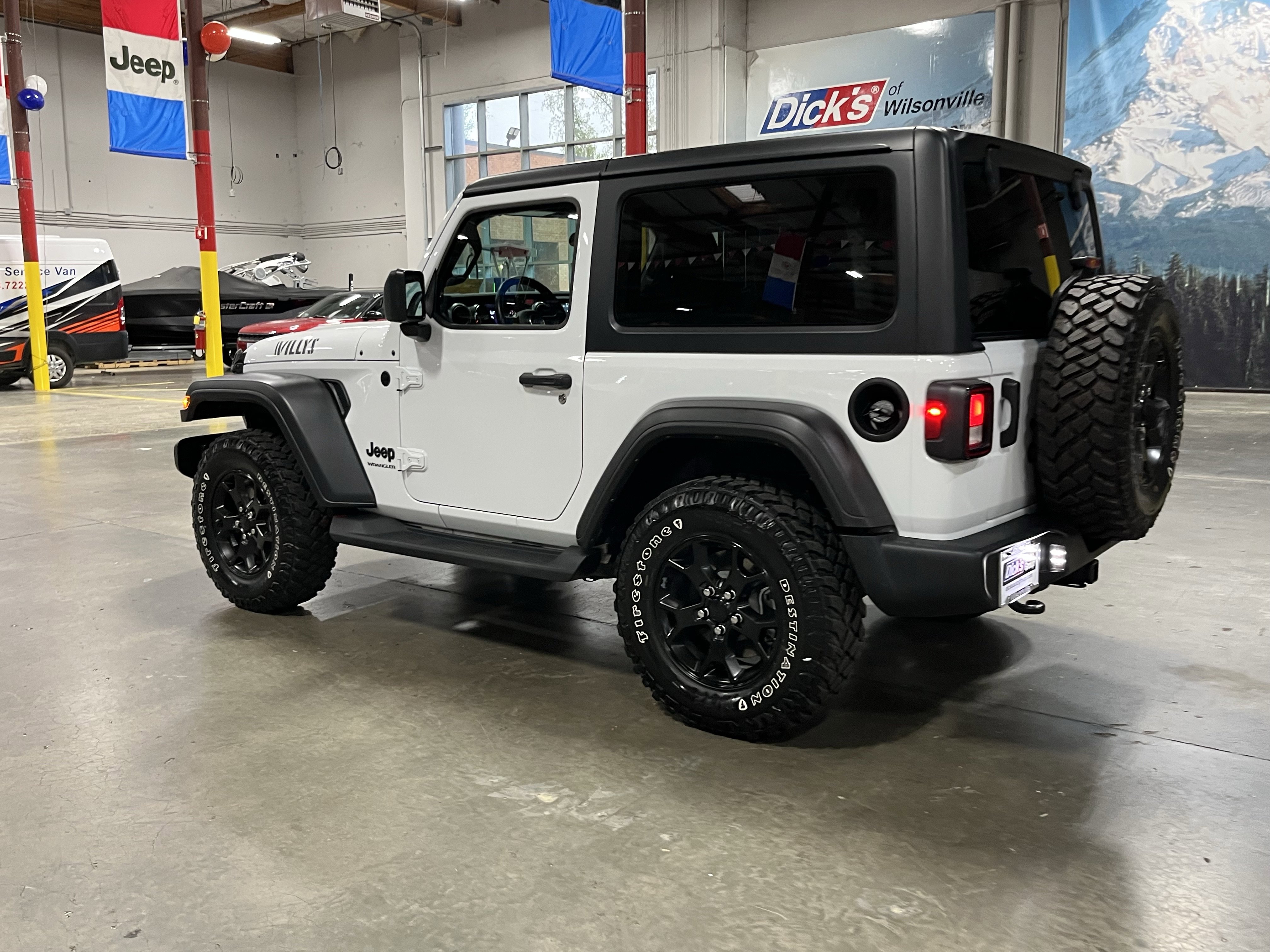 Certified 2022 Jeep Wrangler Willys image 3