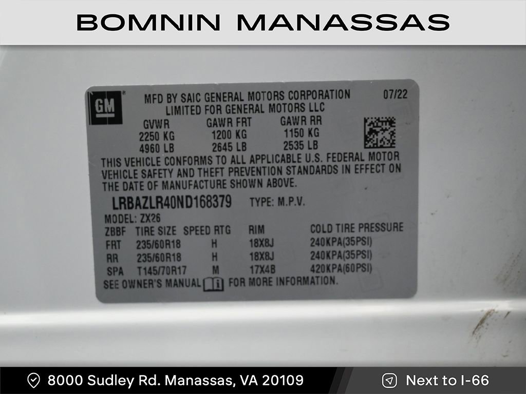 Used 2022 Buick Envision Preferred FWD image 15