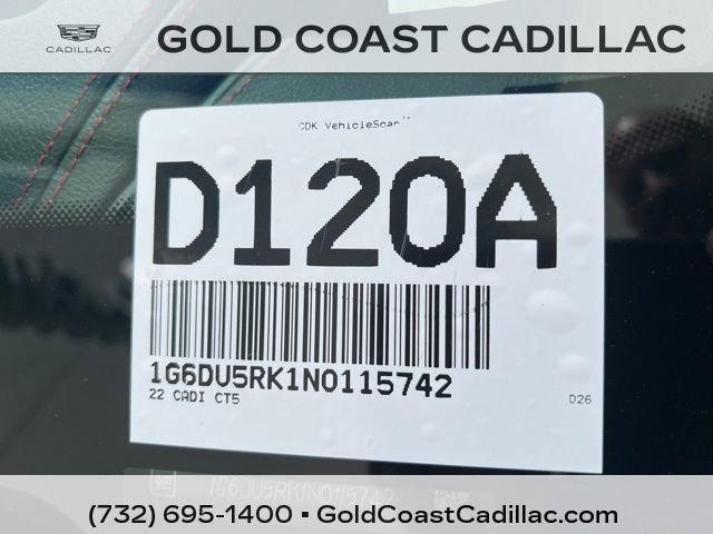 Certified 2022 Cadillac CT5 Sport AWD/4WD image 25