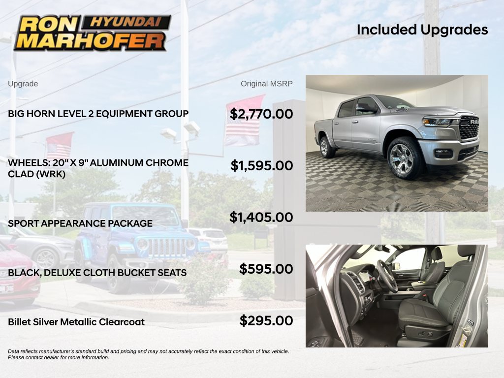 Used 2025 RAM 1500 4x4 Crew Cab image 6