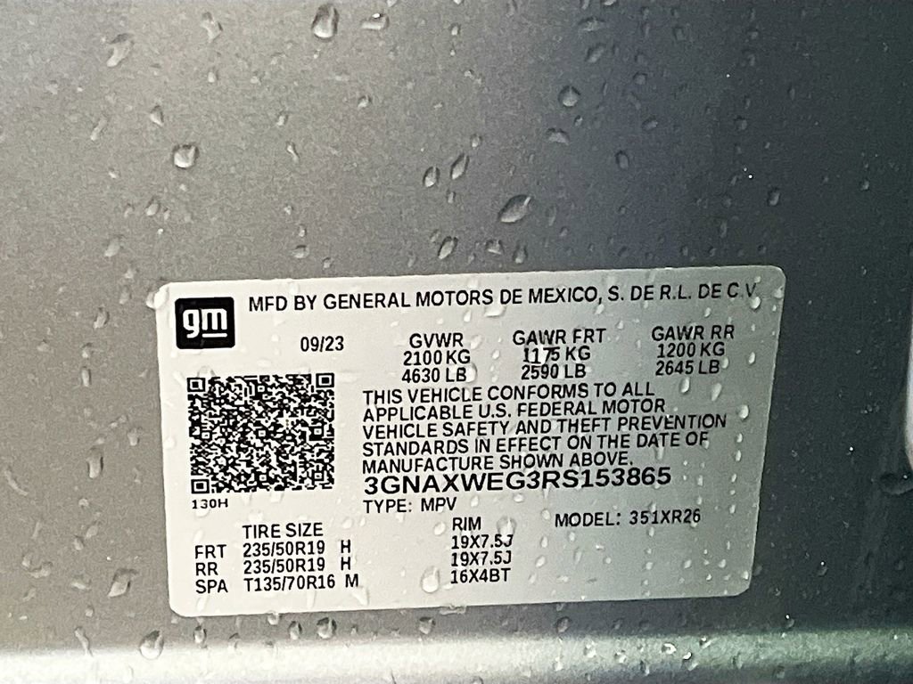 Used 2024 Chevrolet Equinox RS w/ RS Leather Package image 35