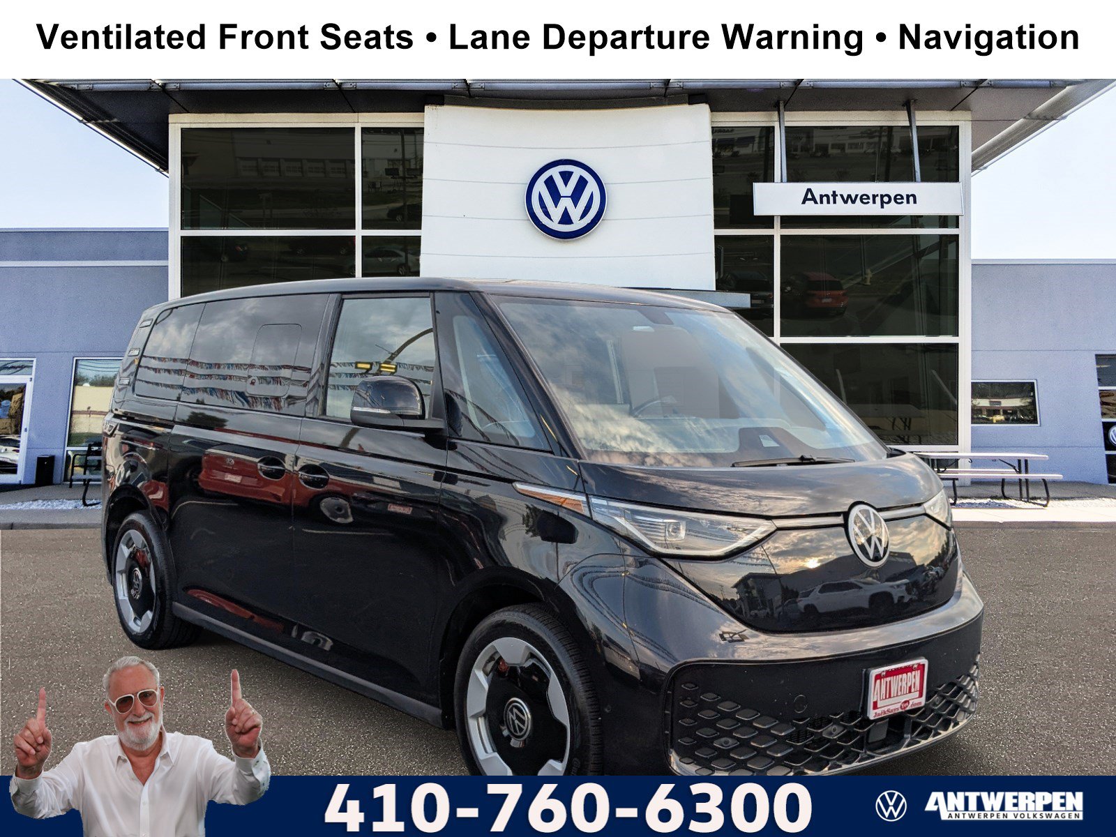 Used 2025 Volkswagen ID. Buzz Pro S Plus RWD image 1