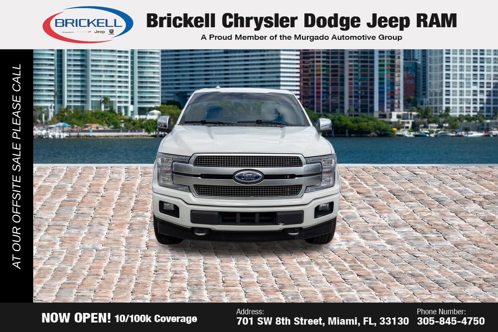 Used 2020 Ford F150 Platinum w/ Equipment Group 701A Luxury image 2