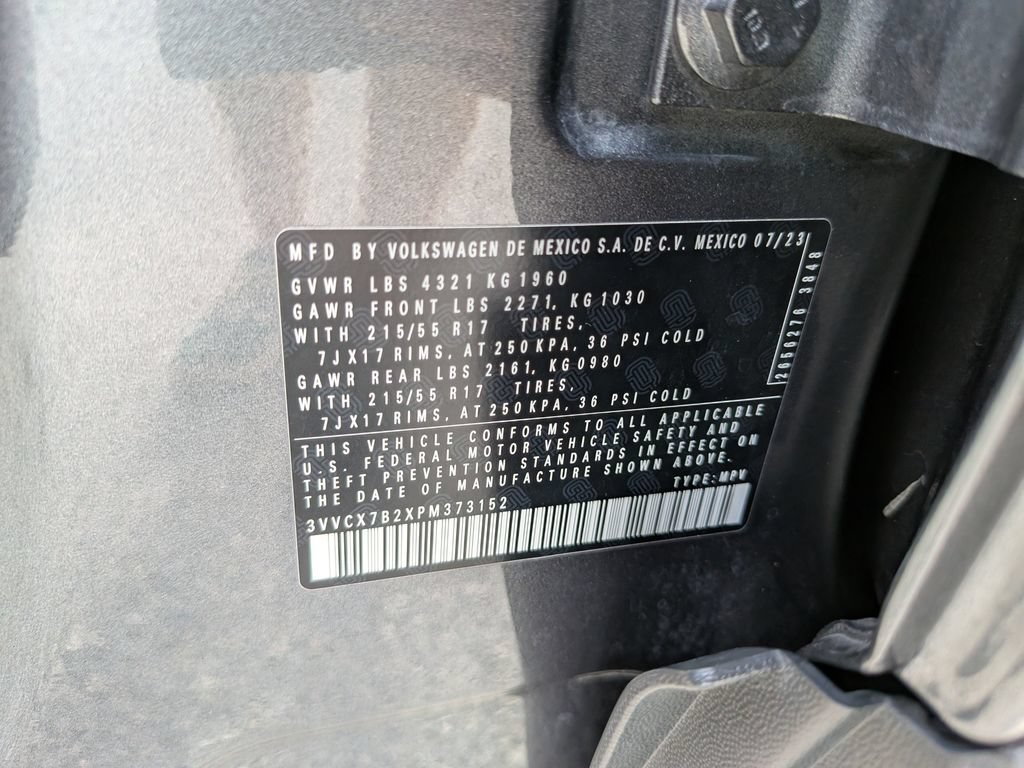 Certified 2023 Volkswagen Taos S FWD image 34