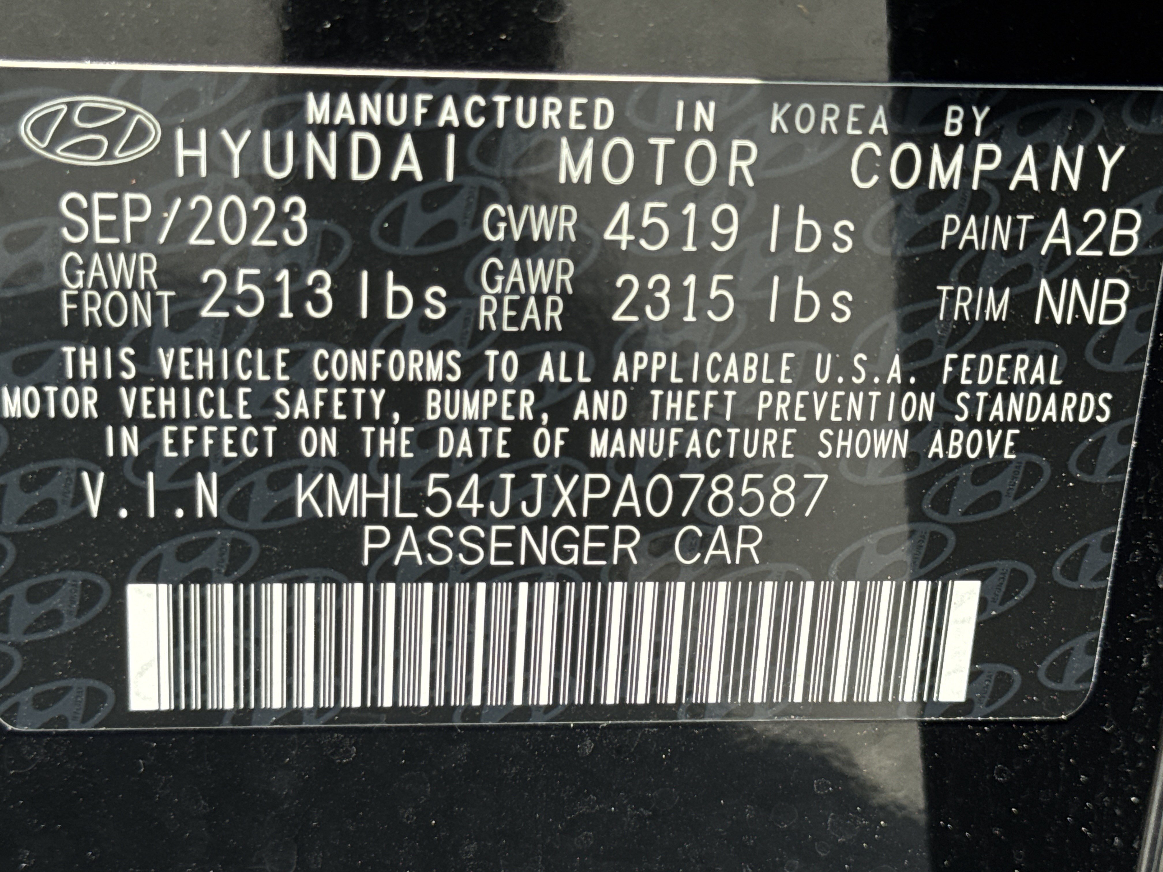 Used 2023 Hyundai Sonata Limited w/ Cargo Package FWD image 33
