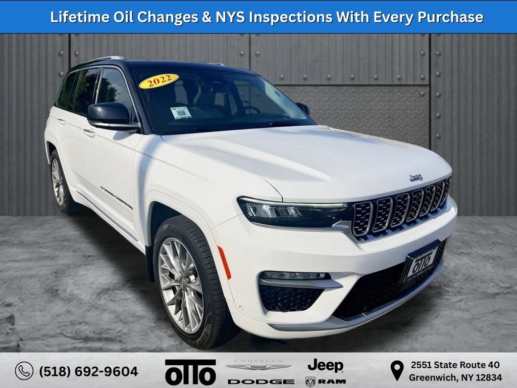 Used 2022 Jeep Grand Cherokee Summit w/ Adv Protech Group IV AWD/4WD image 1
