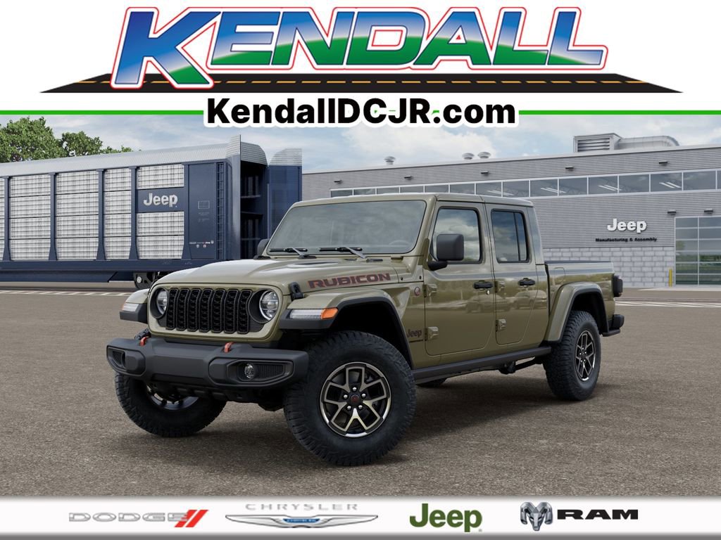 New 2026 Jeep Gladiator Rubicon w/ Steel Power Dome Hood Package image 1